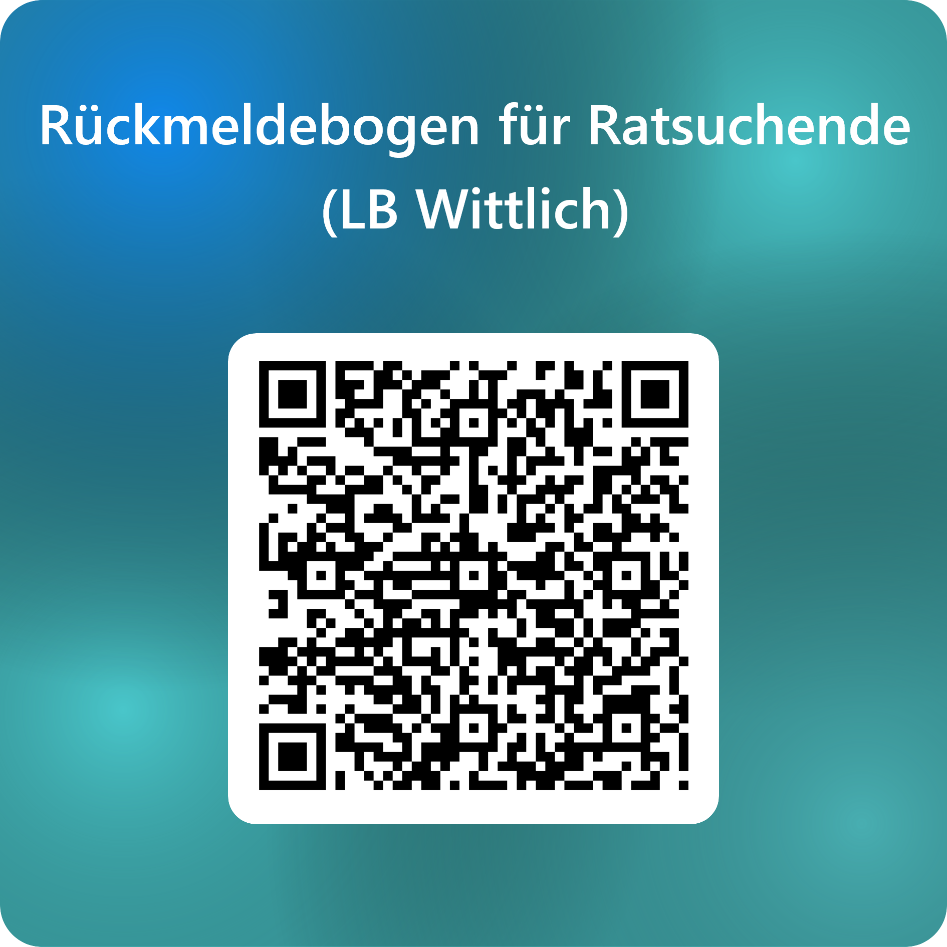 QRCode für Rückmeldebogen für Ratsuchende (LB Wittlich)